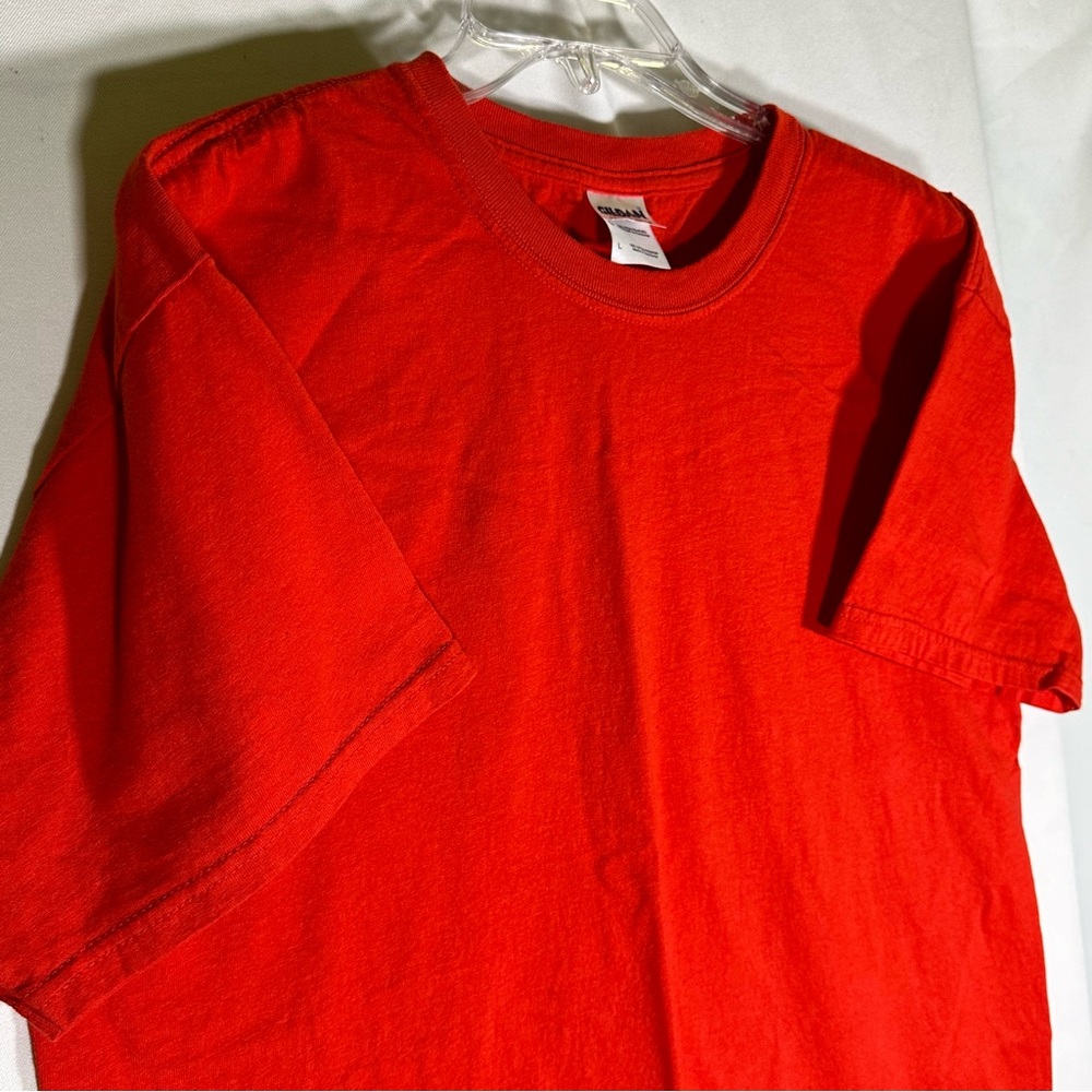 Gildan Large T-shirt Athletic‎ Sporty Red - Picture 3 of 4